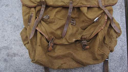 Wehrmacht backpack?