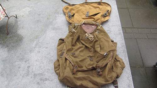 Wehrmacht backpack?