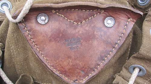 Wehrmacht backpack?