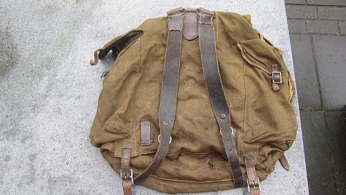 Wehrmacht backpack?