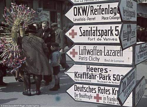 German WWII signposts