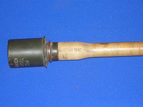 German stick grenade