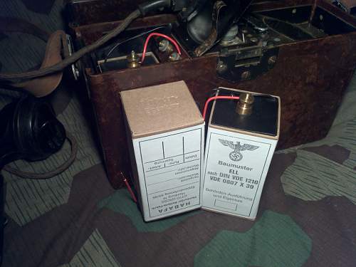 Reproduction FF33 Field Telephone batteries GOOD?