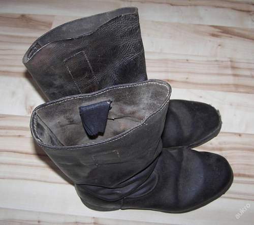 German landser boots (marschstiefel)