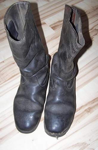 German landser boots (marschstiefel)
