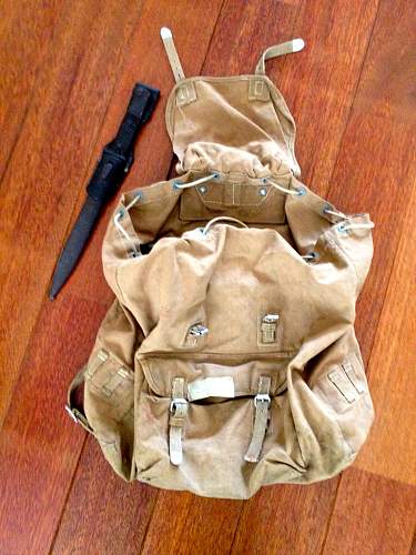 Wartime rucksack?