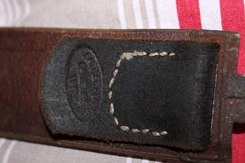 heer belt with ammo pouch and gw/k43 ammo pouch