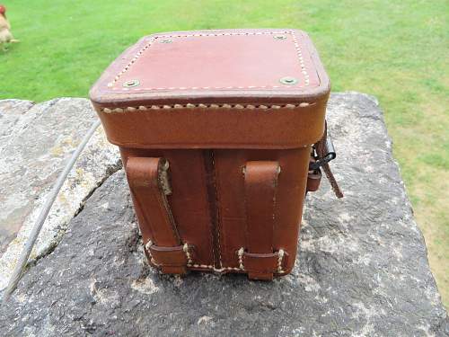 Leather battery box