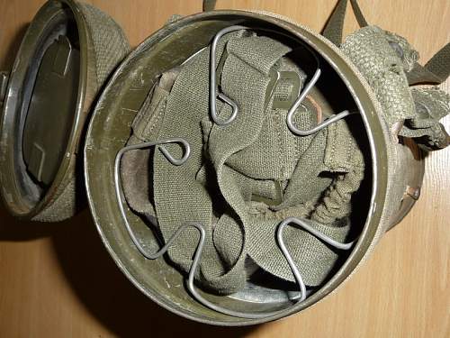 Rare WWII German Type Gas Mask Set