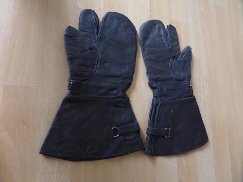 German Luftwaffe Motorbike gloves