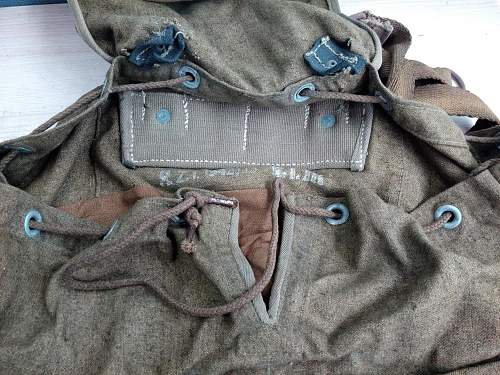 Wehrmacht tropical combat rucksack