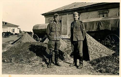 M31 Zeltbahn in use (period photos)