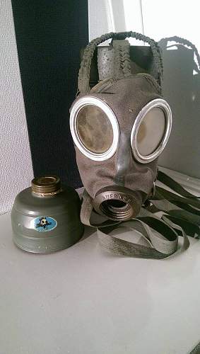 German gas mask