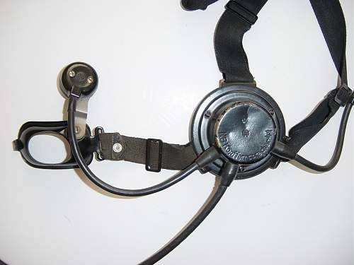 Kriegsmarine Intercom headset Kopffernsprecher 41