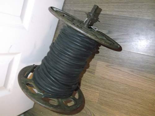 German Telephone Wire Reel