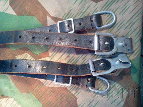 Late war German Y-straps, real or fake? 1944.