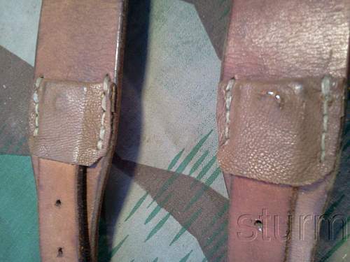 Late war German Y-straps, real or fake? 1944.