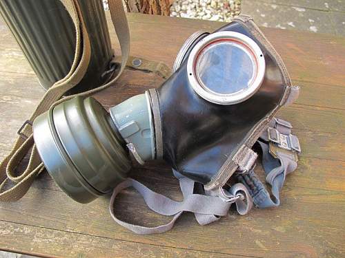 My second gas mask and canister