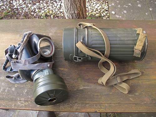 My second gas mask and canister