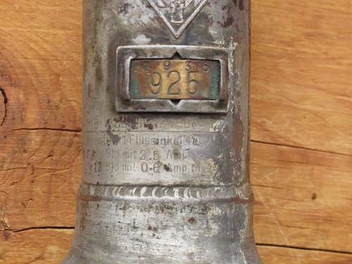 1936 Luftwaffe Lamp