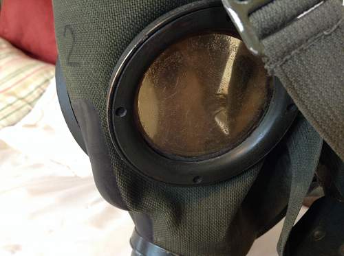 German m30 gasmask. For review.