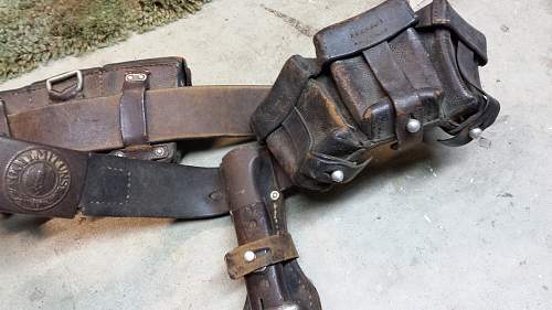 WW2 German Y Straps Original or No