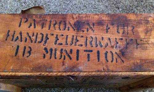 Patronen für handfeuerwaffen 1b munition Case