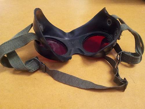 A couple of new items - U boat goggles and Telko trio light