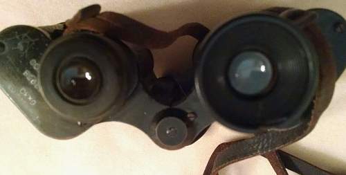 German ww2 Binoculars I bought for 35 bucks, has weird marking??