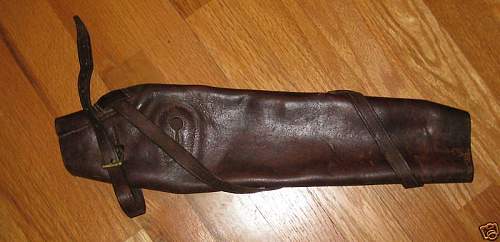 Ww1 german rifle leather breech cover?