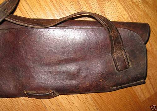 Ww1 german rifle leather breech cover?