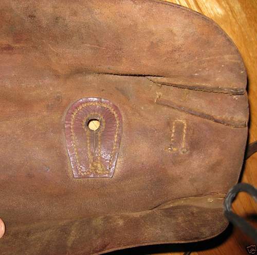 Ww1 german rifle leather breech cover?