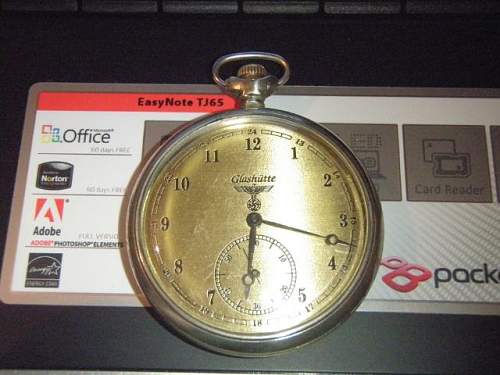 Glashutte Railway Pocket watch