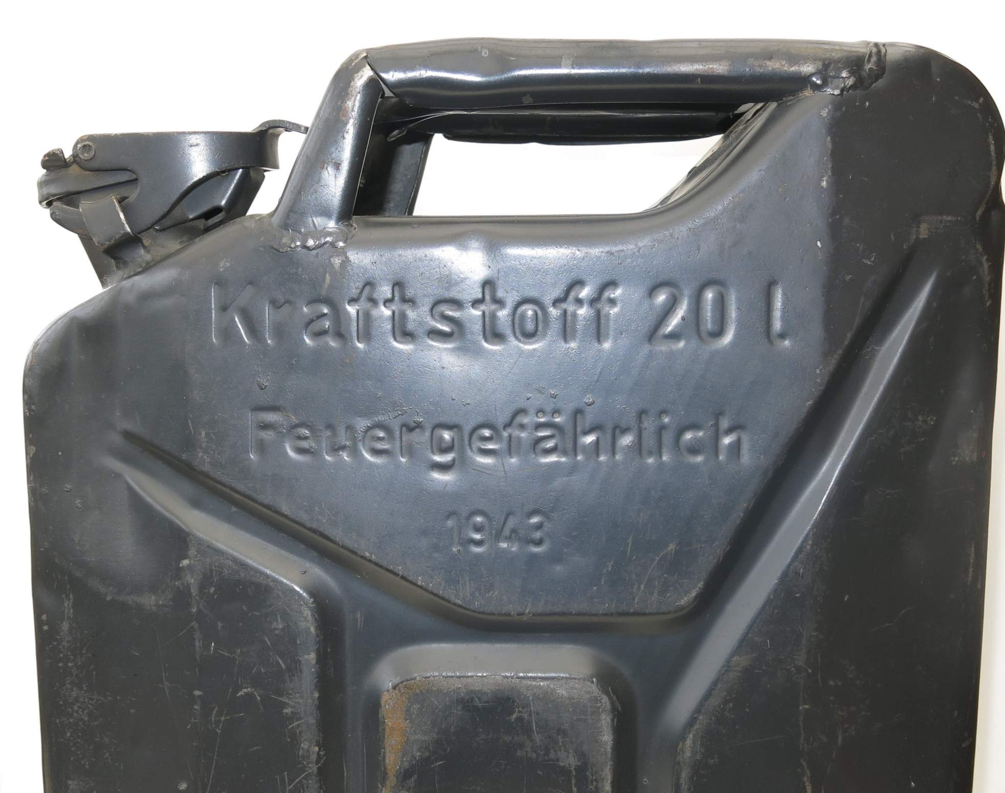WW2 Original German fuel canister CONTAINER 20L wehrmacht kraftstoff 1942 #2