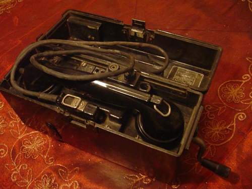 german ww2 telephone