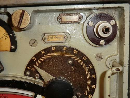 German 5 w.s.radio set.