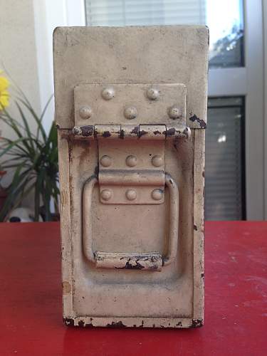 German Ammunition Box - paint job opinion needed