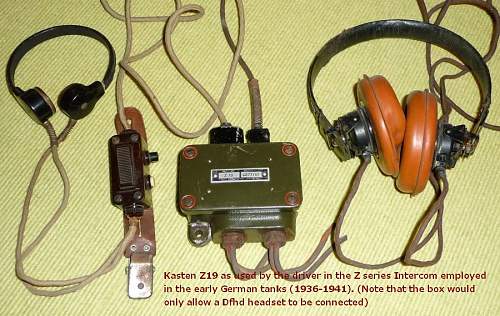 The Evolution of Headsets and Throat mikes for Panzers (1935-1945)