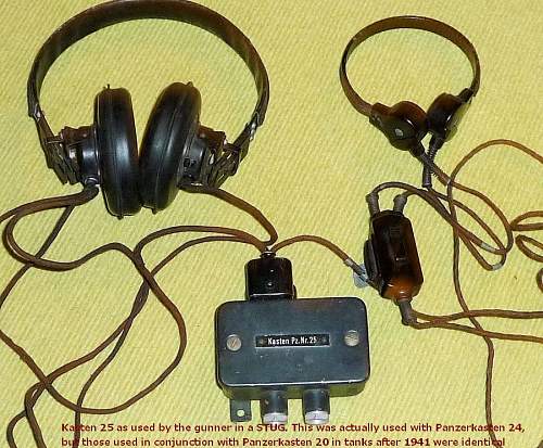 The Evolution of Headsets and Throat mikes for Panzers (1935-1945)