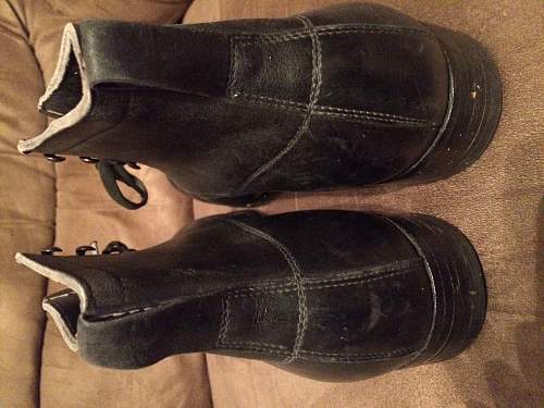 WW2 German ankle boots