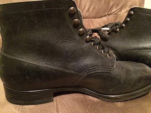 WW2 German ankle boots