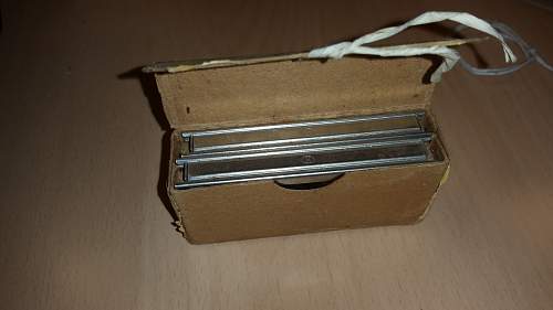 9 mm German amunition in original box