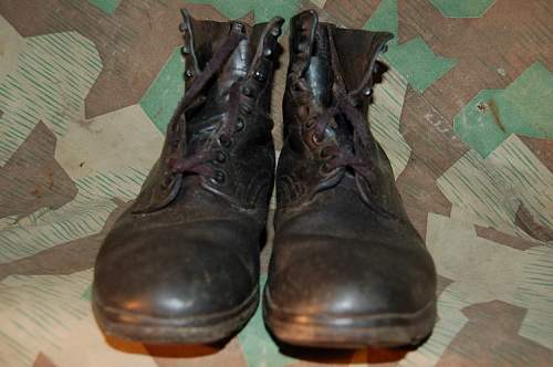 WW2 German Wehrmacht ankle boots