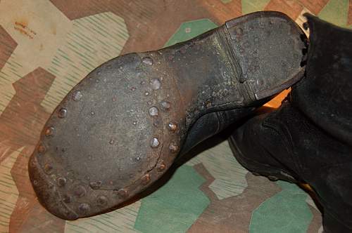 WW2 German Wehrmacht ankle boots