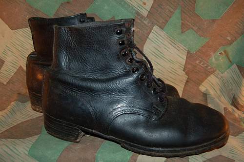 WW2 German Wehrmacht ankle boots