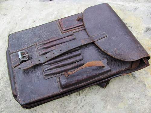 Luftwaffe Brown Map Case