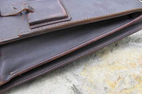 Luftwaffe Brown Map Case