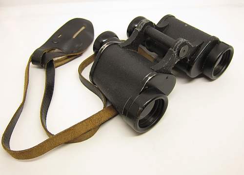 Field Binoculars - Rudolf Lang cased, Voightlander und Sohne binoculars