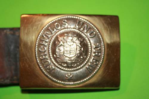 Wwi wutternburg belt buckle ex joe lyndhurst collection