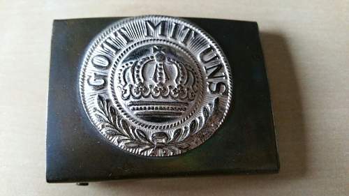 Imperial German belt buckle?